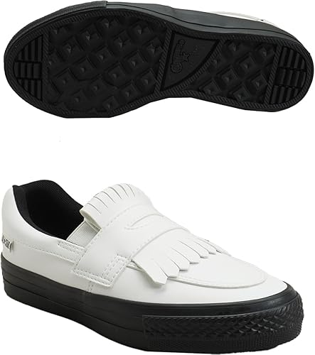 CONVERSE ローファー ブラック/ホワイト コンバース CONVERSE オールスターコインローファー （ブラック